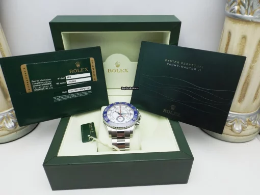 Offering Replica Rolex Yacht-master II 116680 Caliber 4161 Automatic Movement 44mm Steel Case Mens/unisex Watch - Image 14