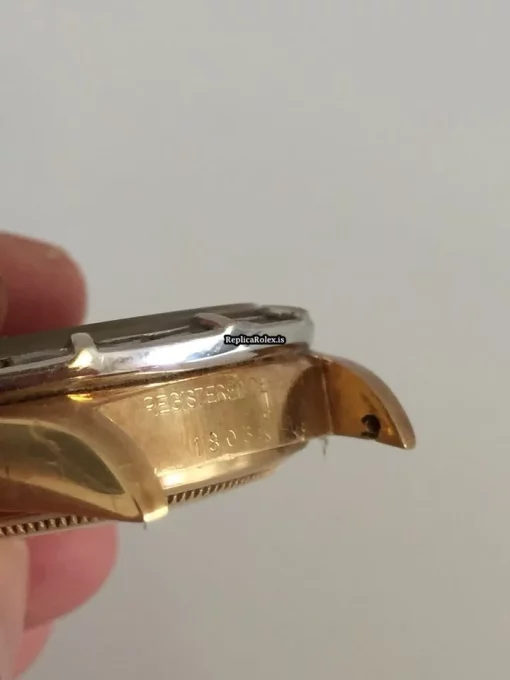 Fabulous Knockoff Rolex Day-date 36 18038 Caliber 3055 Automatic Movement 36mm Yellow Gold Case Mens/unisex Watch - Image 9