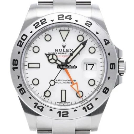 High-end Replica Rolex Explorer II 216570 Caliber 3187 Automatic Movement 42mm Steel Case Watch - Image 6
