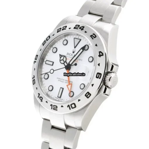 Fantastic Fake Rolex Explorer II 216570 Caliber 3187 Automatic Movement 42mm Steel Case Watch - Image 2