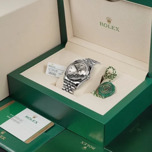Neat Replica Rolex Datejust 116234 Automatic Movement 36mm Steel Case Mens/unisex Watch - Image 14