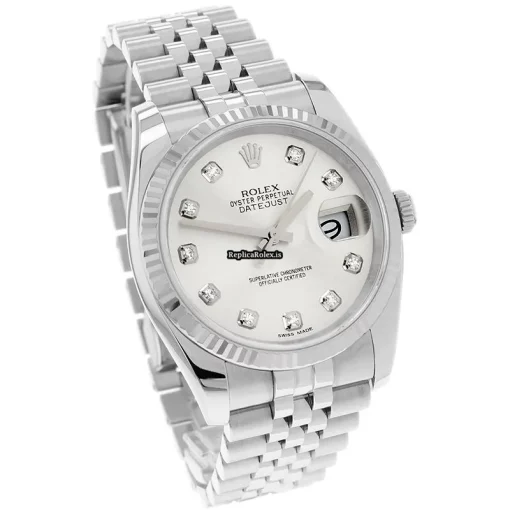 Neat Replica Rolex Datejust 116234 Automatic Movement 36mm Steel Case Mens/unisex Watch - Image 4