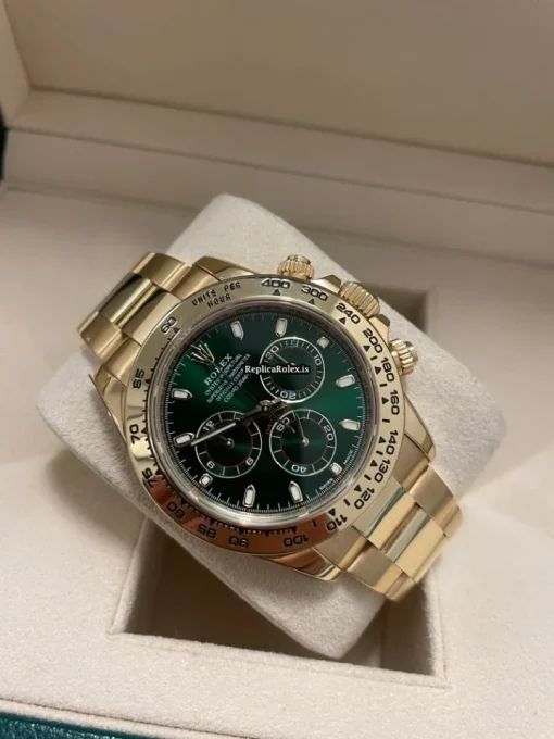 Marvellous Replica Rolex Daytona 116508 Caliber 4130 Automatic Movement 40mm Yellow Gold Case Mens/unisex Watch - Image 3