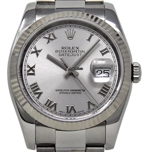 Affordable Fake Rolex Datejust 116234 Caliber 3135 Automatic Movement 36mm Steel Case Womens Watch