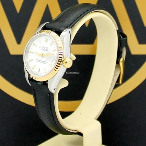 Swiss Knockoff Rolex Lady-datejust 69173 Caliber 2135 Automatic Movement 26mm Steel Case Mens/unisex Watch - Image 7