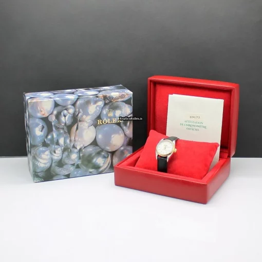 Swiss Knockoff Rolex Lady-datejust 69173 Caliber 2135 Automatic Movement 26mm Steel Case Mens/unisex Watch - Image 9