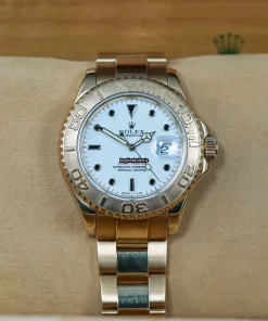 Perfect Imitation Rolex Yacht-master 16628 Caliber 3135 Automatic Movement 40mm Yellow Gold Case Mens/unisex Watch