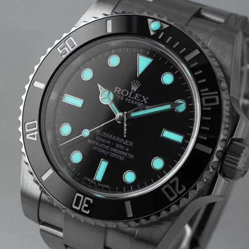 High Quality Fake Rolex Submariner 114060 Automatic Movement 40mm Steel Case Mens/unisex Watch - Image 2