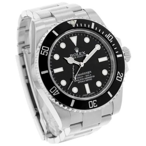 High Quality Fake Rolex Submariner 114060 Automatic Movement 40mm Steel Case Mens/unisex Watch - Image 4