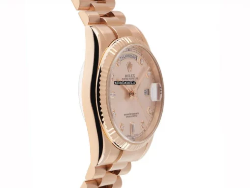 High Quality Replica Rolex Day-date 36 118235 Caliber 3155 Automatic Movement 36mm Rose Gold Case Mens/unisex Watch - Image 3