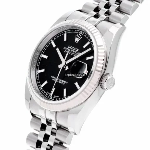 Fantastic Imitation Rolex Datejust 116234 Automatic Movement 36mm Steel Case Watch - Image 2