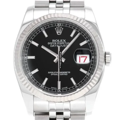 Fantastic Imitation Rolex Datejust 116234 Automatic Movement 36mm Steel Case Watch - Image 6