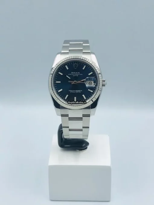 Terrific Clone Rolex Oyster Perpetual Date 115234-0004 Caliber 3135 Automatic Movement 34mm Steel Case Mens/unisex Watch