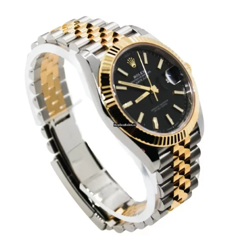 Distinctive Clone Rolex Datejust 126333 Caliber 3235 Automatic Movement 41mm Gold/steel Case Mens/unisex Watch - Image 3