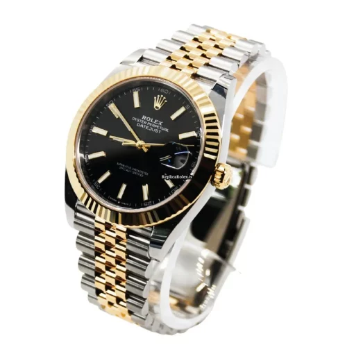 Distinctive Clone Rolex Datejust 126333 Caliber 3235 Automatic Movement 41mm Gold/steel Case Mens/unisex Watch - Image 4