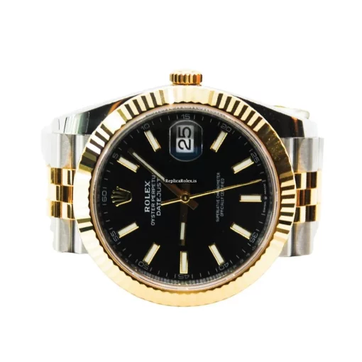 Distinctive Clone Rolex Datejust 126333 Caliber 3235 Automatic Movement 41mm Gold/steel Case Mens/unisex Watch - Image 8