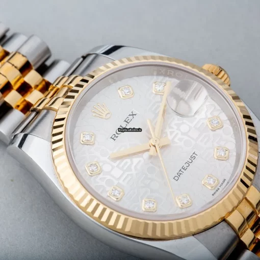 Reliable Replica Rolex Datejust 116233 Caliber 3135 Automatic Movement 36mm Gold/steel Case Mens/unisex Watch - Image 6