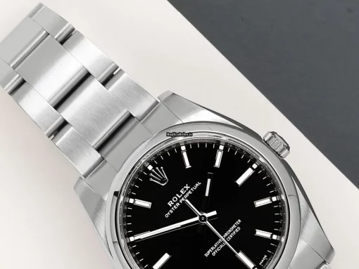 Affordable Replicas Rolex Oyster Perpetual 34 114200 Automatic Movement 34mm Steel Case Watch - Image 3