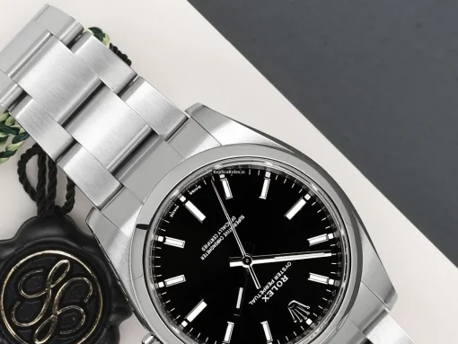 Affordable Replicas Rolex Oyster Perpetual 34 114200 Automatic Movement 34mm Steel Case Watch - Image 4