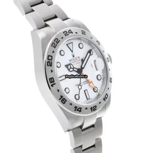 Well Made Clone Rolex Explorer II 216570 Caliber 3187 Automatic Movement 42mm Steel Case Watch - Image 3