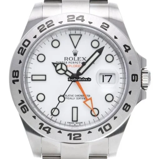 Well Made Clone Rolex Explorer II 216570 Caliber 3187 Automatic Movement 42mm Steel Case Watch - Image 6