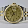 Beautiful Fake Rolex Datejust Oysterquartz 17013 Quartz Movement 36mm Gold/steel Case Mens/unisex Watch