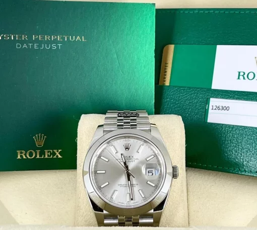 Excellent Replica Rolex Datejust II 126300 Caliber 3235 Automatic Movement 41x48mm Steel Case Mens/unisex Watch - Image 2