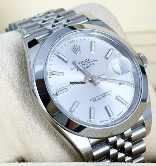 Excellent Replica Rolex Datejust II 126300 Caliber 3235 Automatic Movement 41x48mm Steel Case Mens/unisex Watch - Image 4
