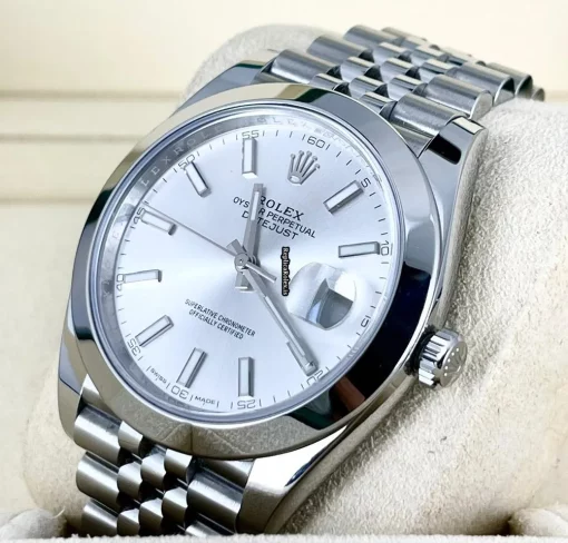 Excellent Replica Rolex Datejust II 126300 Caliber 3235 Automatic Movement 41x48mm Steel Case Mens/unisex Watch - Image 5