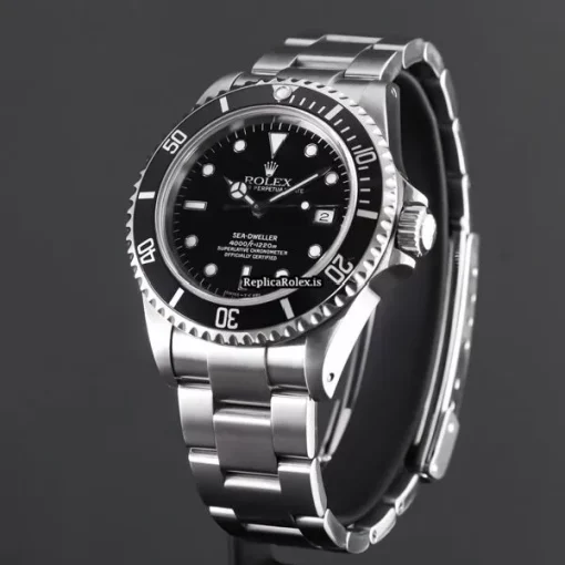 Wonderful Copy Rolex Sea-dweller 4000 16600 Caliber 3135 Automatic Movement 40mm Steel Case Mens/unisex Watch - Image 3