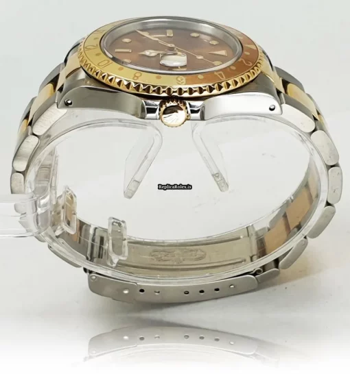 Wholesale Replica Rolex Gmt-master II 16713 Caliber 3185 Automatic Movement 40mm Gold/steel Case Mens/unisex Watch - Image 5