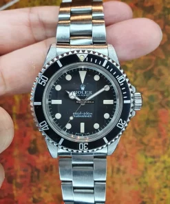 Terrific Replica Rolex Submariner 5513 Caliber 1520 Automatic Movement 40mm Steel Case Mens/unisex Watch