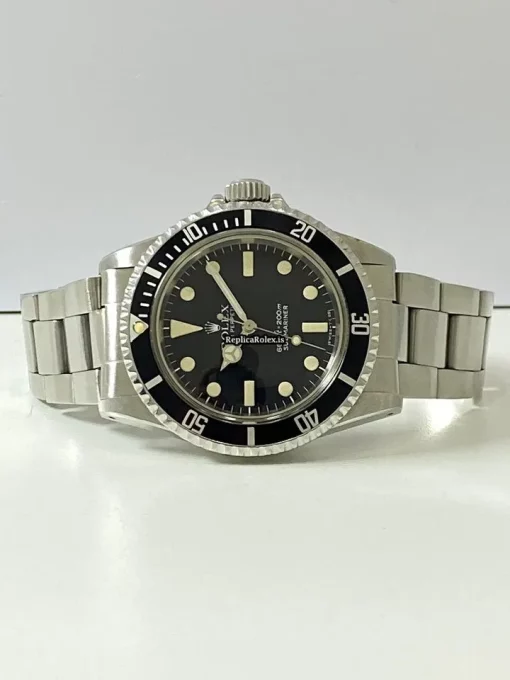 Terrific Replica Rolex Submariner 5513 Caliber 1520 Automatic Movement 40mm Steel Case Mens/unisex Watch - Image 3