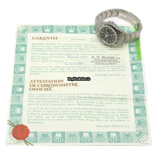 Amazing Fake Rolex Explorer II 16570 Caliber 3185 Automatic Movement 40mm Steel Case Watch - Image 5