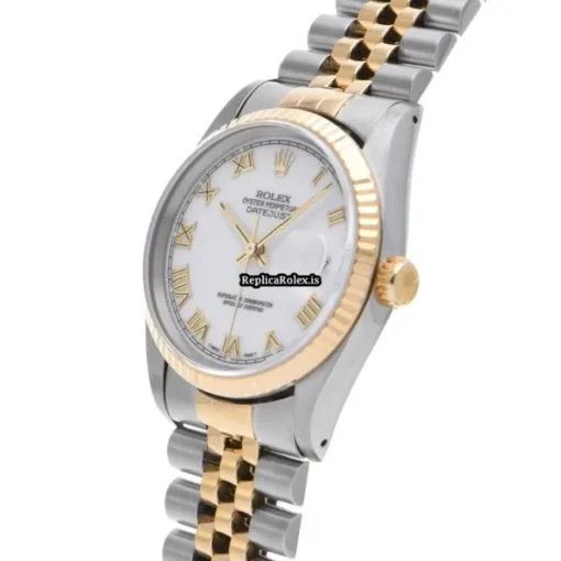 Beautiful Replica Rolex Datejust 16233 Caliber 3135 Automatic Movement 36mm Steel Case Watch - Image 2