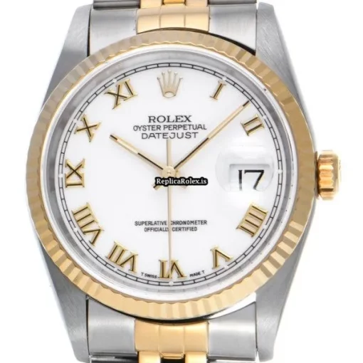 Beautiful Replica Rolex Datejust 16233 Caliber 3135 Automatic Movement 36mm Steel Case Watch - Image 6