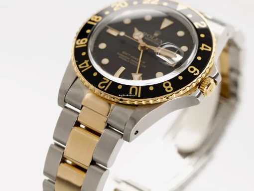 Reliable Replica Rolex Gmt-master 16753 Csoc Automatic Movement 40mm Gold/steel Case Mens/unisex Watch - Image 3