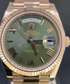 Aaa Replica Rolex Day-date 40 228235 Caliber 3255 Automatic Movement 40mm Rose Gold Case Mens/unisex Watch