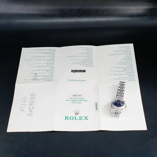 Special Replica Rolex Lady-datejust 69174 Caliber 2135 Automatic Movement 26mm Steel Case Womens Watch - Image 11