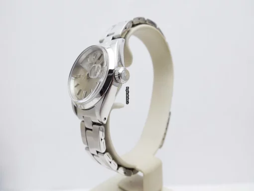 Distinctive Replica Rolex Oyster Perpetual Lady Date 6916 Caliber 2035 Automatic Movement 26mm Steel Case Womens Watch - Image 10