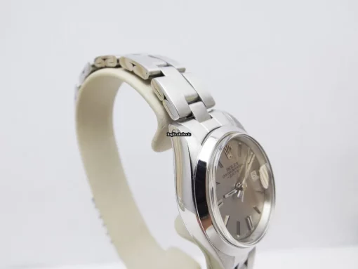 Distinctive Replica Rolex Oyster Perpetual Lady Date 6916 Caliber 2035 Automatic Movement 26mm Steel Case Womens Watch - Image 5