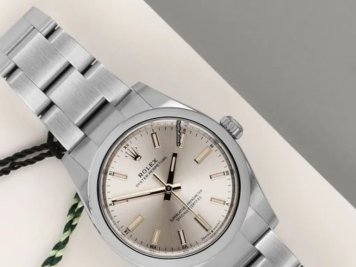 Wonderful Replica Rolex Oyster Perpetual 34 124200 Automatic Movement 34mm Steel Case Watch - Image 3
