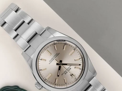 Wonderful Replica Rolex Oyster Perpetual 34 124200 Automatic Movement 34mm Steel Case Watch - Image 4