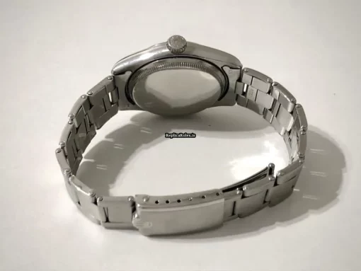Ideal Replica Rolex Bubble Back 6107 Automatic Movement 34mm Steel Case Watch - Image 8