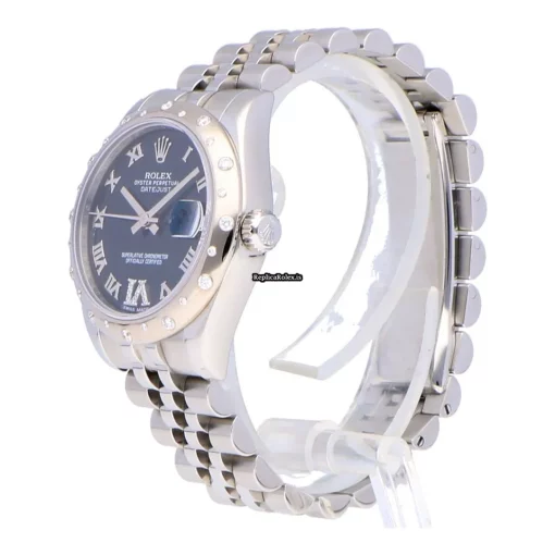 Good Copies Rolex Lady-datejust 178344 Caliber 2235 Automatic Movement 31mm Steel Case Womens Watch - Image 2