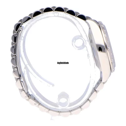 Good Copies Rolex Lady-datejust 178344 Caliber 2235 Automatic Movement 31mm Steel Case Womens Watch - Image 7