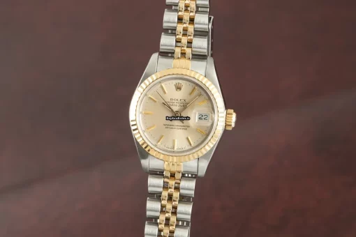 Ideal Replica Rolex Lady-datejust 69173 Caliber 2135 Automatic Movement 26mm Gold/steel Case Womens Watch