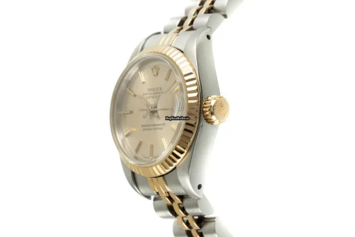 Ideal Replica Rolex Lady-datejust 69173 Caliber 2135 Automatic Movement 26mm Gold/steel Case Womens Watch - Image 5