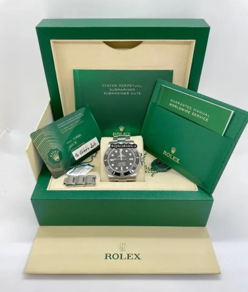 Amazing Replica Rolex Submariner 114060 Caliber 3130 Automatic Movement 40mm Steel Case Mens/unisex Watch - Image 16