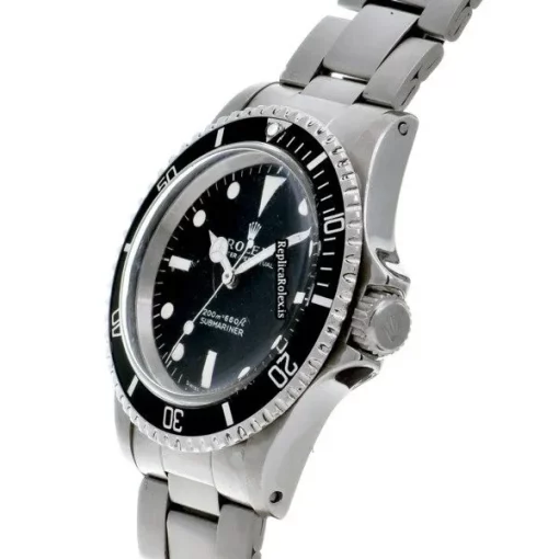 Pleasing Fake Rolex Submariner 5513 Caliber 1520 Automatic Movement 40mm Steel Case Watch - Image 2